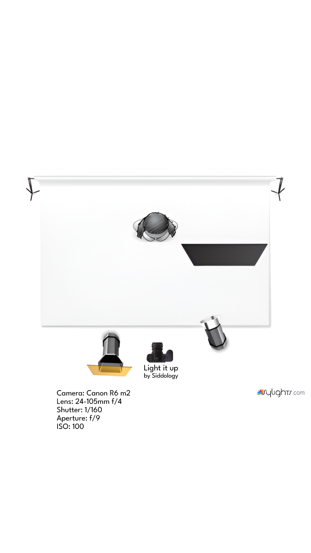 GOLDEN BEAUTY — lighting diagram