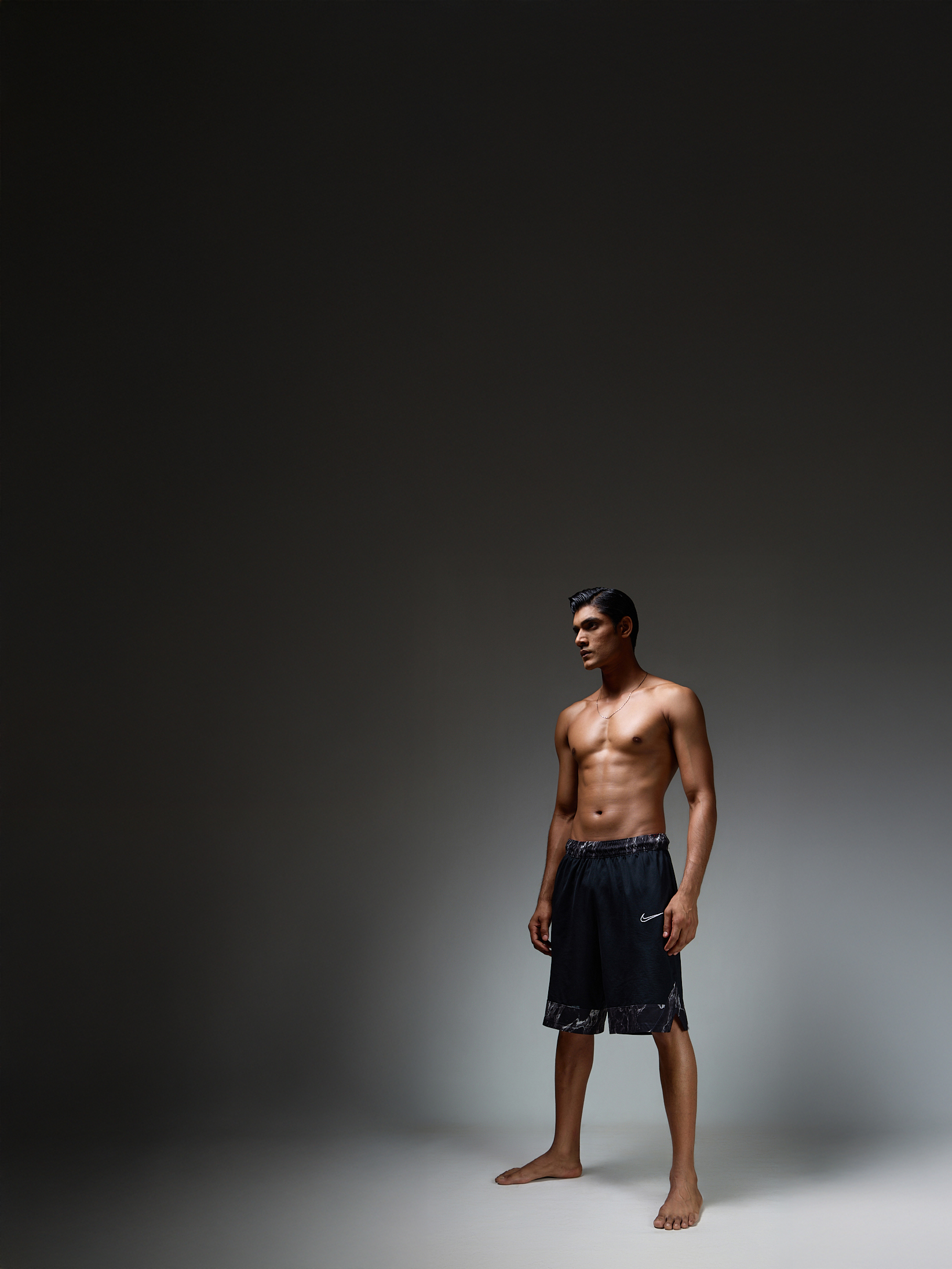 Athletic Male Portrait with Octabox and Reflector
