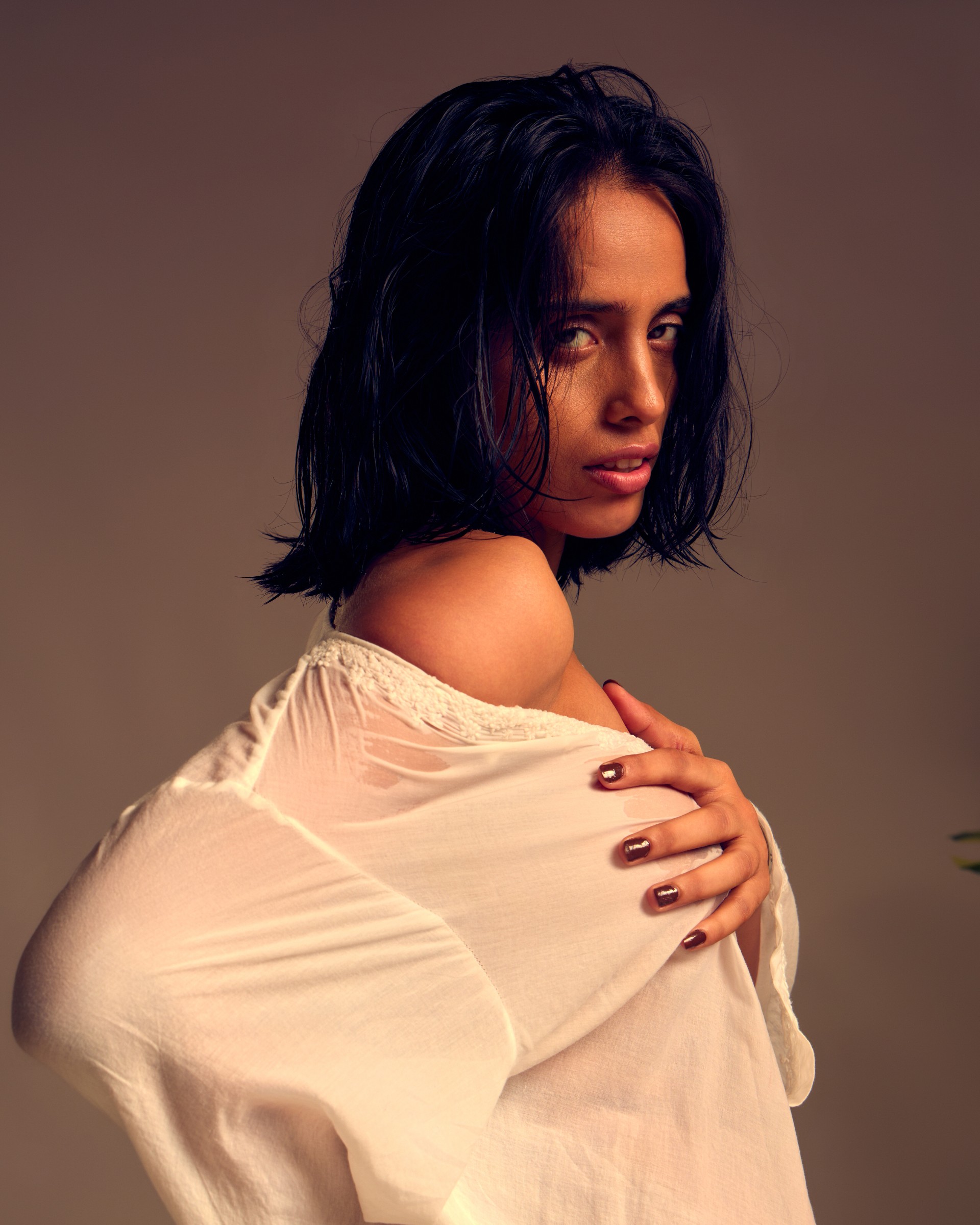 Studio Portrait with Octabox and Rim Light