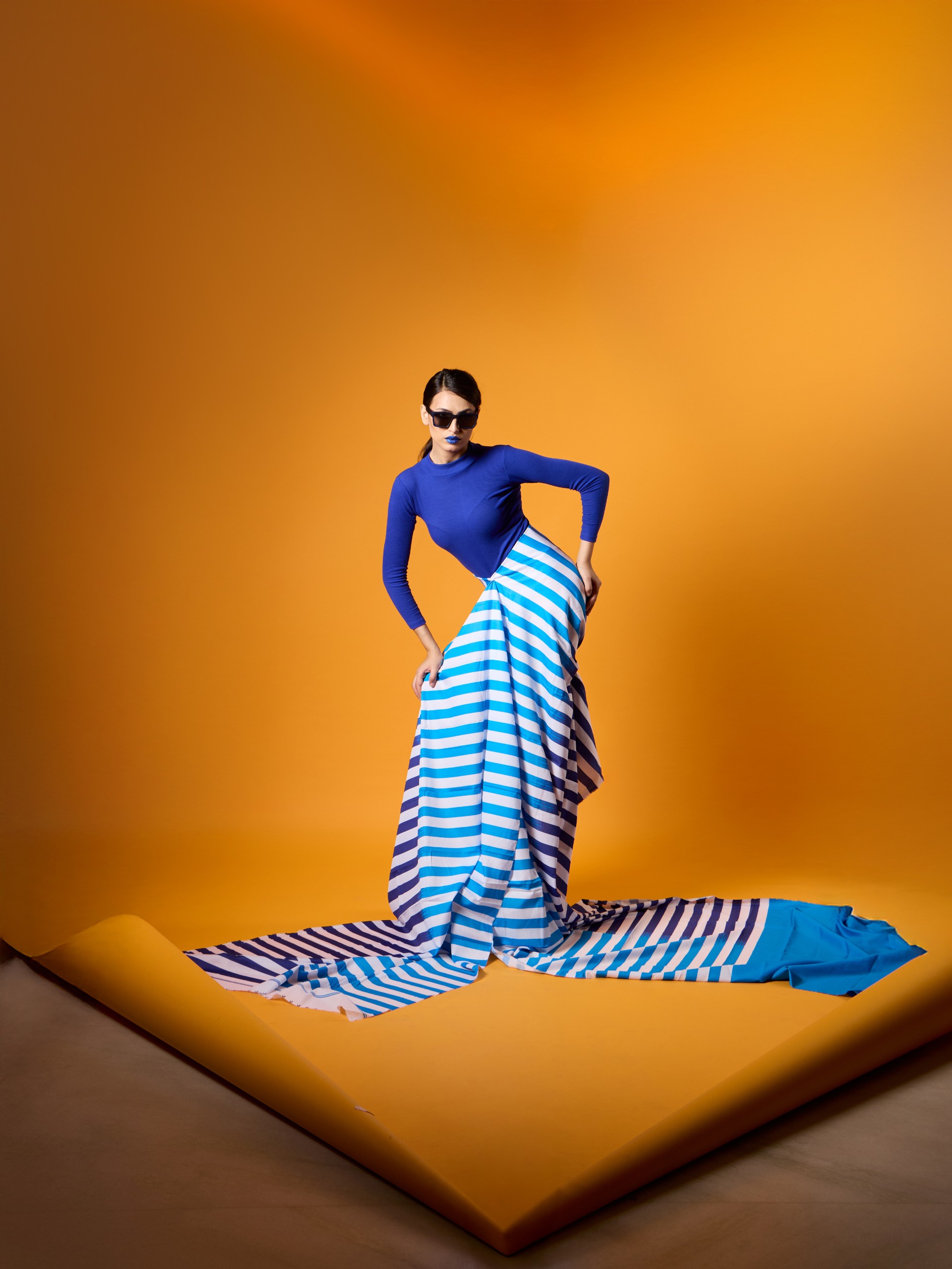 Vibrant Fashion Shoot with Octa and Strip Lights